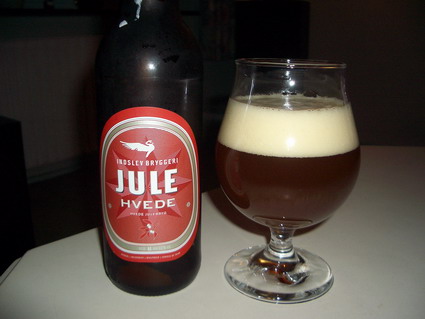 Julehvede fra Indslev Bryggeri
