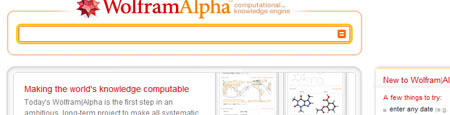 Wolfram Alpha søgemaskine